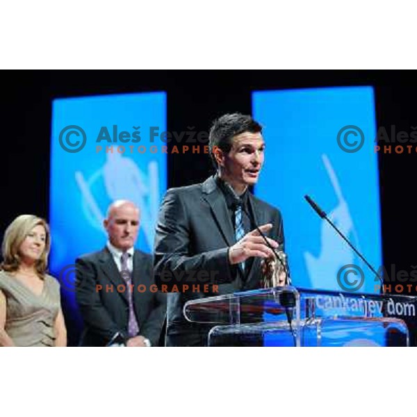 Peter Kauzer at the presentation of the Slovenian Sports man of the year, Cankarjev Dom, Ljubljana, 21.12.2012 