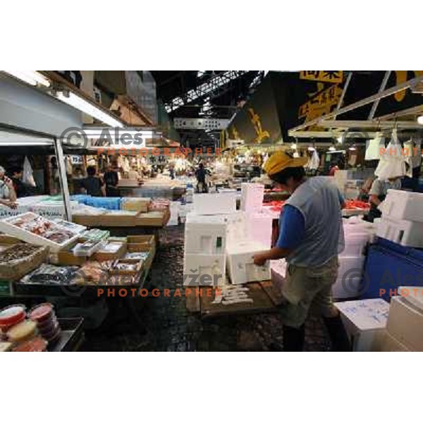Tokyo (Japan)Tsukiji Market is the biggest wholesale fish and seafood market in the world. You can find more than 400 different types of seafood from cheap seaweed to the most expensive caviar, and from tiny sardines to 300 kg tuna 