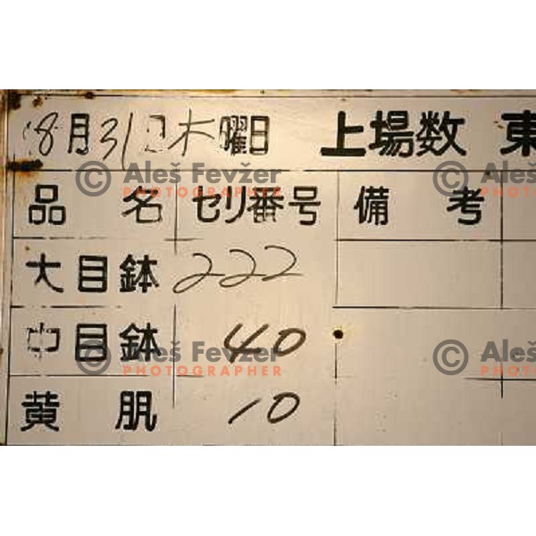 Tokyo (Japan)Tsukiji Market is the biggest wholesale fish and seafood market in the world. You can find more than 400 different types of seafood from cheap seaweed to the most expensive caviar, and from tiny sardines to 300 kg tuna 