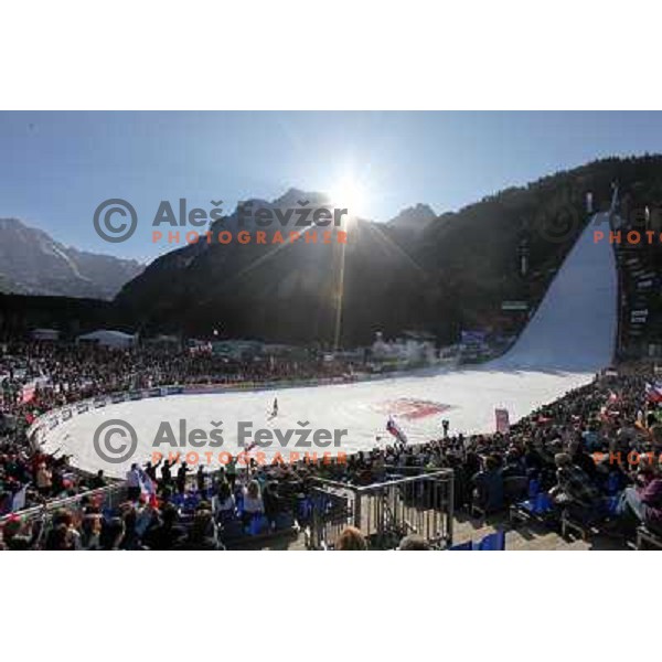 Flying hill during Jumping World Cup Finals Planica, March 15, 2012 in Planica, Slovenia. 