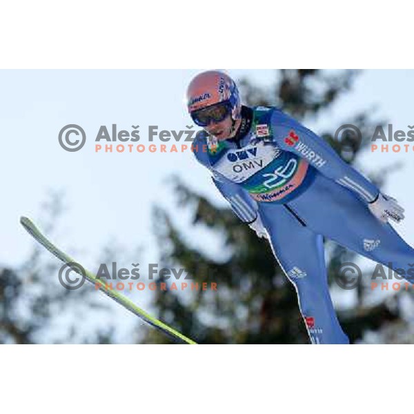 Michael Neumayer of Germany during FIS Ski Jumping World Cup Planica, March 16, 2012 in Planica, Slovenia. 