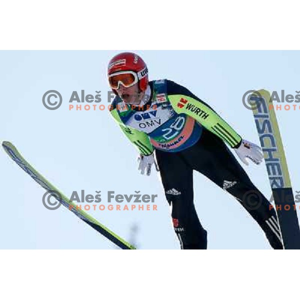 Richard Freitag of Germany during FIS Ski Jumping World Cup Planica, March 16, 2012 in Planica, Slovenia. 