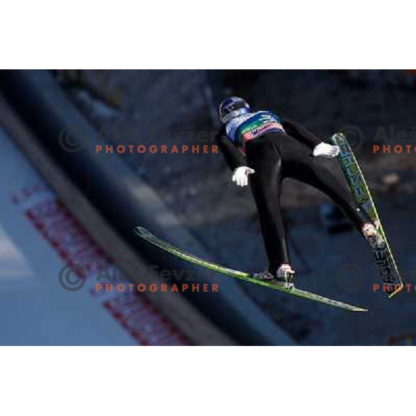 Gregor Schlierenzauer of Austria during FIS Ski Jumping World Cup Planica, March 16, 2012 in Planica, Slovenia. 