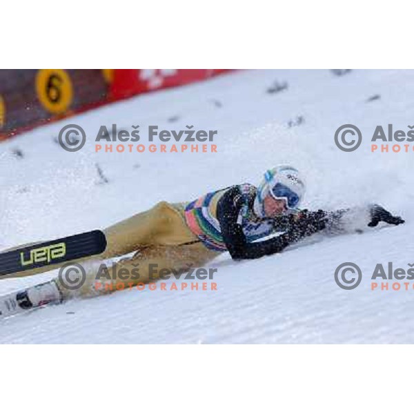 Nejc Dezman of Slovenia during Jumping World Cup Finals Planica, March 15, 2012 in Planica, Slovenia. 