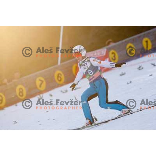 Jaka Hvala of Slovenia during Jumping World Cup Finals Planica, March 15, 2012 in Planica, Slovenia. 