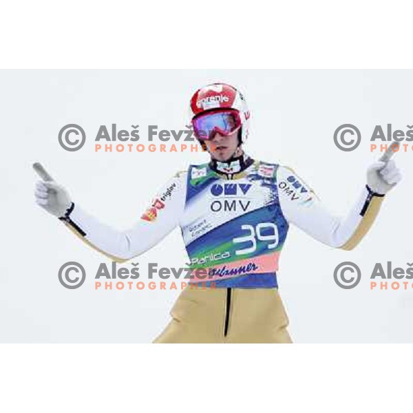 Robert Kranjec of Slovenia during FIS Ski Jumping World Cup Finals Planica, March 16th, 2012 in Planica, Slovenia. 