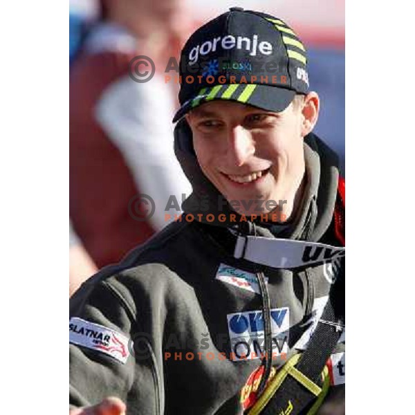 Jurij Tepes of Slovenia during FIS Ski Jumping World Cup Finals Planica, March 16th, 2012 in Planica, Slovenia. 