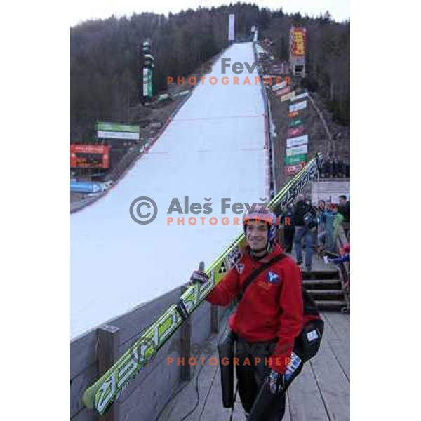Andreas Kofler of Austria during FIS Ski Jumping World Cup Finals Planica, March 16th, 2012 in Planica, Slovenia. 