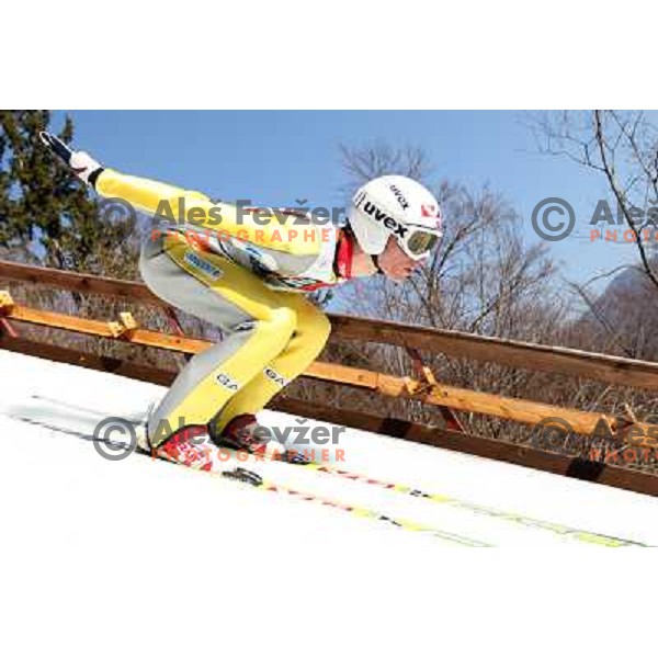 Rune Velta of Norway during team competition FIS Ski Jumping World Cup Planica 2012, on March 17, 2012, Planica, Slovenia. 