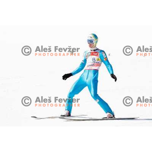 Jure Sinkovec of Slovenia during team competition FIS Ski Jumping World Cup Planica 2012, on March 17, 2012, Planica, Slovenia. 