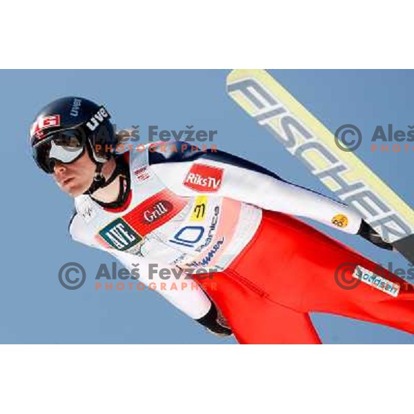 Bjoern Einar Romoeren of Norway during team competition FIS Ski Jumping World Cup Planica 2012, on March 17, 2012, Planica, Slovenia. 