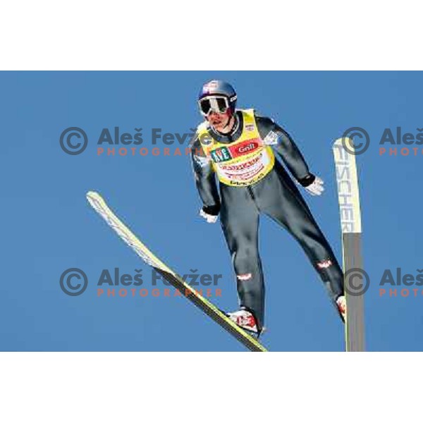 Gregor Schlierenzauer of Austria during team competition FIS Ski Jumping World Cup Planica 2012, on March 17, 2012, Planica, Slovenia. 