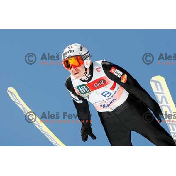 Jurij Tepes of Slovenia during team competition FIS Ski Jumping World Cup Planica 2012, on March 17, 2012, Planica, Slovenia. 