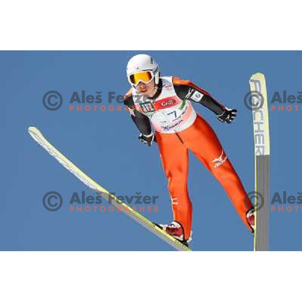 Shohei Tochimoto of Japan during team competition FIS Ski Jumping World Cup Planica 2012, on March 17, 2012, Planica, Slovenia. 