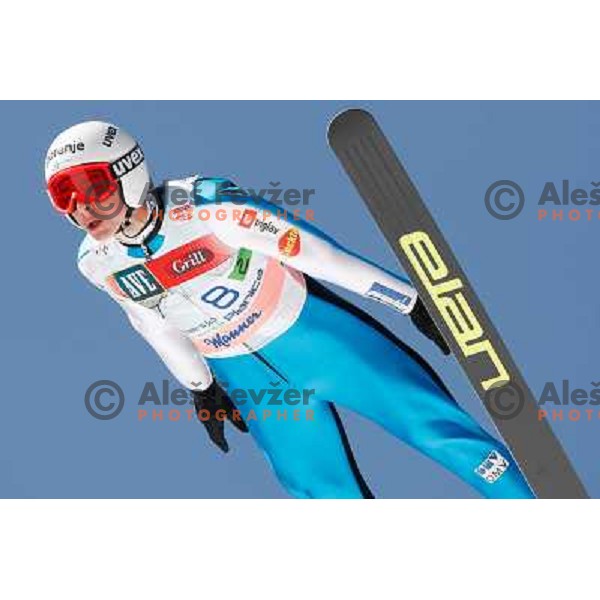 Jaka Hvala of Slovenia during team competition FIS Ski Jumping World Cup Planica 2012, on March 17, 2012, Planica, Slovenia. 