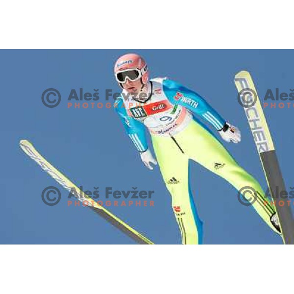 Severin Freund of Germany during team competition FIS Ski Jumping World Cup Planica 2012, on March 17, 2012, Planica, Slovenia. 