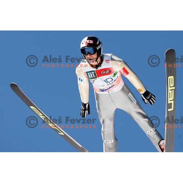 Anders Fannemel of Norway during team competition FIS Ski Jumping World Cup Planica 2012, on March 17, 2012, Planica, Slovenia. 