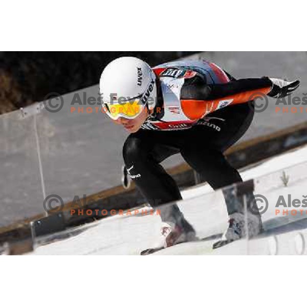 Shohei Tochimoto of Japan during team competition FIS Ski Jumping World Cup Planica 2012, on March 17, 2012, Planica, Slovenia. 