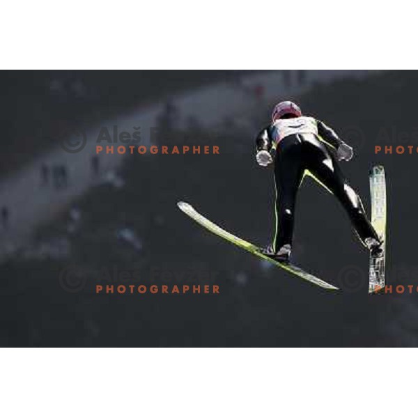 Severin Freund of Germany during team competition FIS Ski Jumping World Cup Planica 2012, on March 17, 2012, Planica, Slovenia. 