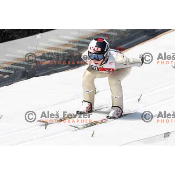 Anders Fannemel of Norway during team competition FIS Ski Jumping World Cup Planica 2012, on March 17, 2012, Planica, Slovenia. 