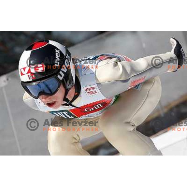 Anders Fannemel of Norway during team competition FIS Ski Jumping World Cup Planica 2012, on March 17, 2012, Planica, Slovenia. 