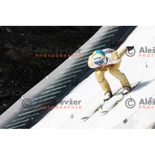 Jure Sinkovec of Slovenia during team competition FIS Ski Jumping World Cup Planica 2012, on March 17, 2012, Planica, Slovenia. 