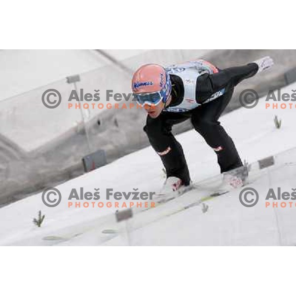 Andreas Kofler of Austria during final competition of FIS World Cup Ski Jumping season 2011-2012 in Planica, Slovenia on March 18, 2012 