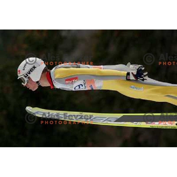 Rune Velta of Japan during final competition of FIS World Cup Ski Jumping season 2011-2012 in Planica, Slovenia on March 18, 2012 