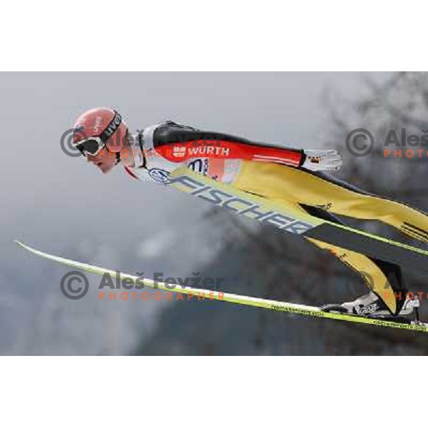 Severin Freund of Germany during final competition of FIS World Cup Ski Jumping season 2011-2012 in Planica, Slovenia on March 18, 2012 