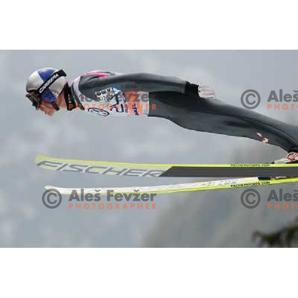 Gregor Schlierenzauer of Austria during final competition of FIS World Cup Ski Jumping season 2011-2012 in Planica, Slovenia on March 18, 2012 