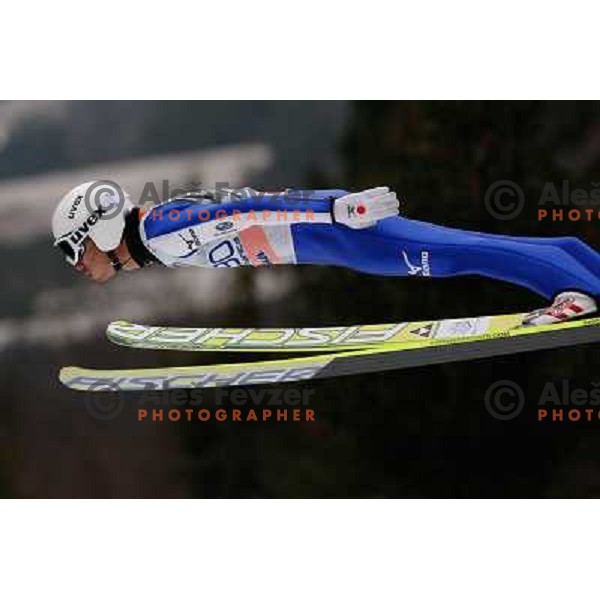 Daiki Ito of Japan during final competition of FIS World Cup Ski Jumping season 2011-2012 in Planica, Slovenia on March 18, 2012 