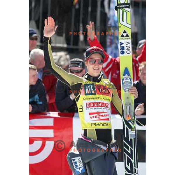 Gregor Schlierenzauer of Austria during team competition FIS Ski Jumping World Cup Planica 2012, on March 17, 2012, Planica, Slovenia. 