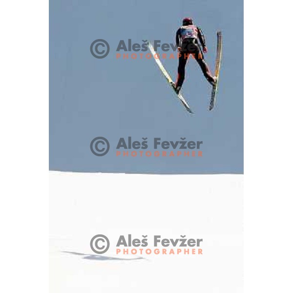 Olli Muotka of Finland during team competition FIS Ski Jumping World Cup Planica 2012, on March 17, 2012, Planica, Slovenia. 