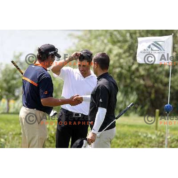 in action during first round of Lumar Slovenian Open 2012, Alps tour tournament, played at golf course Ptuj, Slovenia on May 24,2012 