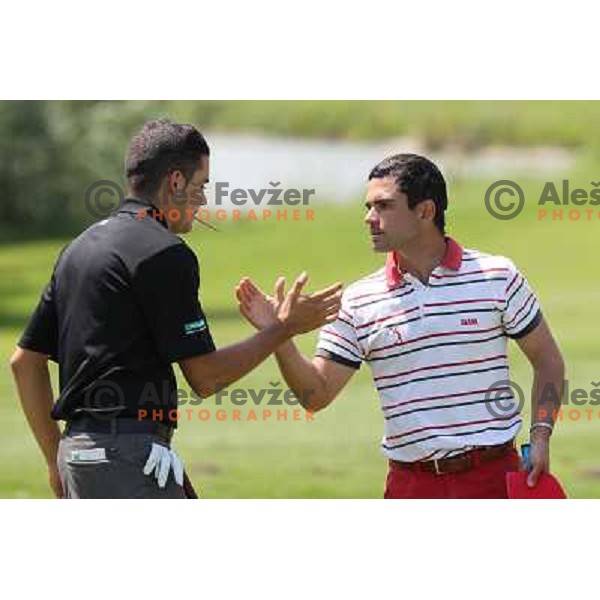 in action during first round of Lumar Slovenian Open 2012, Alps tour tournament, played at golf course Ptuj, Slovenia on May 24,2012 