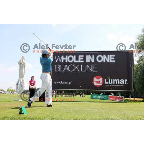 in action during first round of Lumar Slovenian Open 2012, Alps tour tournament, played at golf course Ptuj, Slovenia on May 24,2012 