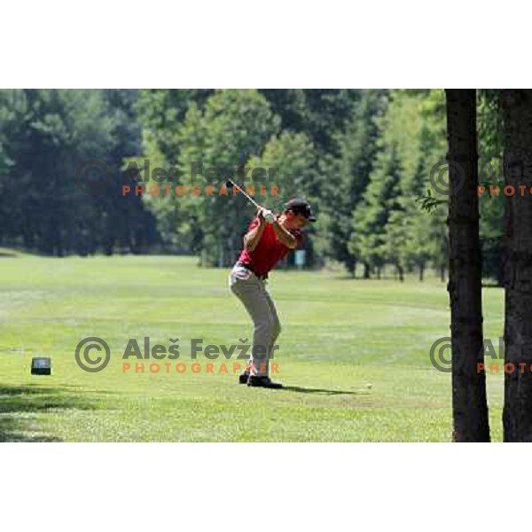 in action during first round of Lumar Slovenian Open 2012, Alps tour tournament, played at golf course Ptuj, Slovenia on May 24,2012 