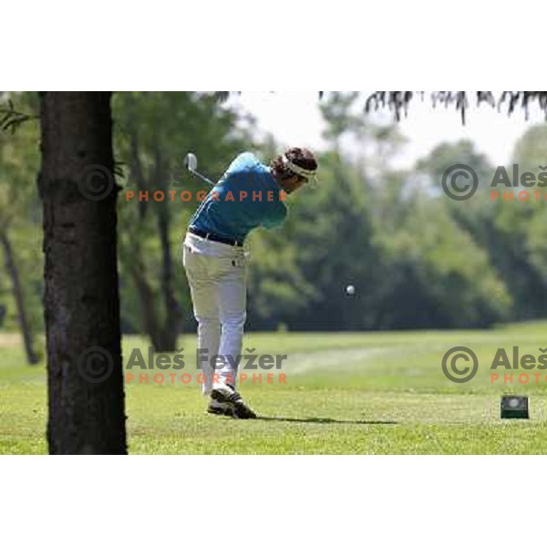 in action during first round of Lumar Slovenian Open 2012, Alps tour tournament, played at golf course Ptuj, Slovenia on May 24,2012 