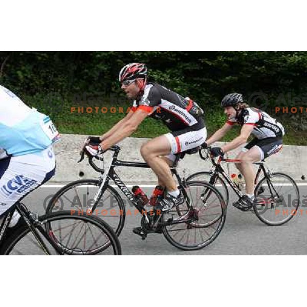 Cycling marathon Franja - UCI World Cycling Tour in Ljubljana, Slovenia on June 10, 012 