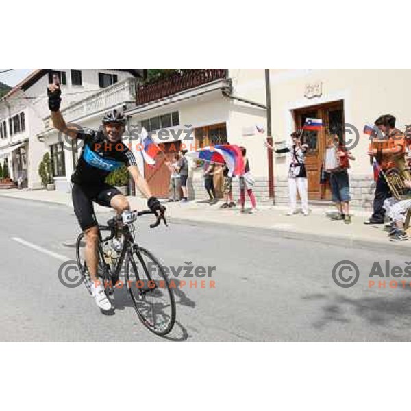 Cycling marathon Franja - UCI World Cycling Tour in Ljubljana, Slovenia on June 10, 012 