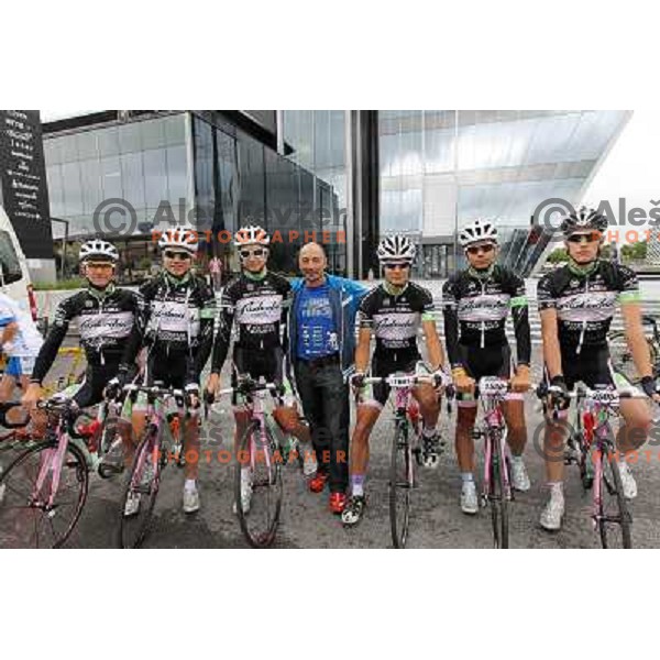 Marko Polanc at Cycling marathon Franja - UCI World Cycling Tour in Ljubljana, Slovenia on June 10, 012 