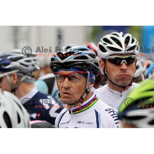 Bojan Ropret during Cycling marathon Franja - UCI World Cycling Tour in Ljubljana, Slovenia on June 10, 012 