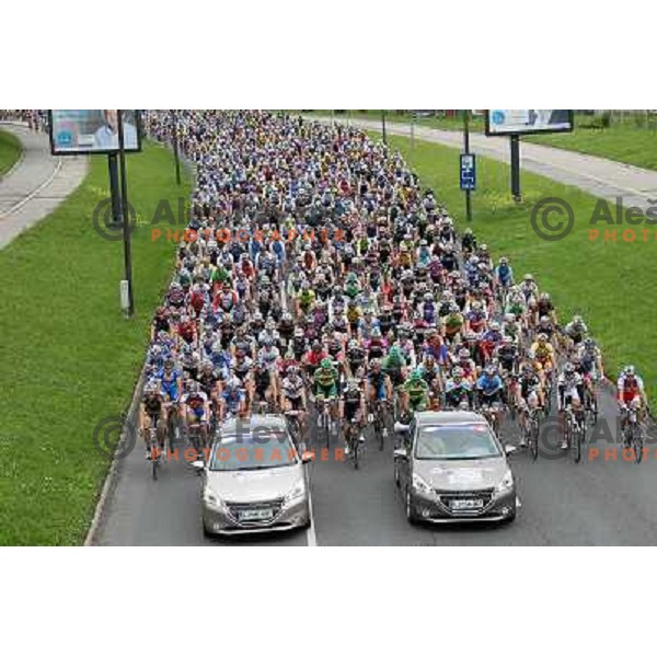 Cycling marathon Franja - UCI World Cycling Tour in Ljubljana, Slovenia on June 10, 012 