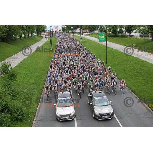 Cycling marathon Franja - UCI World Cycling Tour in Ljubljana, Slovenia on June 10, 012 