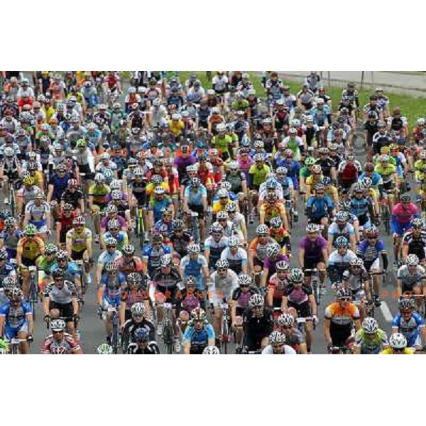 Cycling marathon Franja - UCI World Cycling Tour in Ljubljana, Slovenia on June 10, 012 