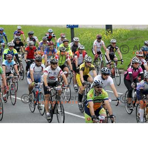 Cycling marathon Franja - UCI World Cycling Tour in Ljubljana, Slovenia on June 10, 012 