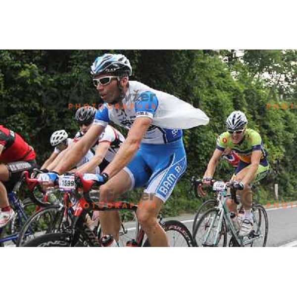 Danilo Mistrafovic of Slovenia during Cycling marathon Franja - UCI World Cycling Tour in Ljubljana, Slovenia on June 10, 012 