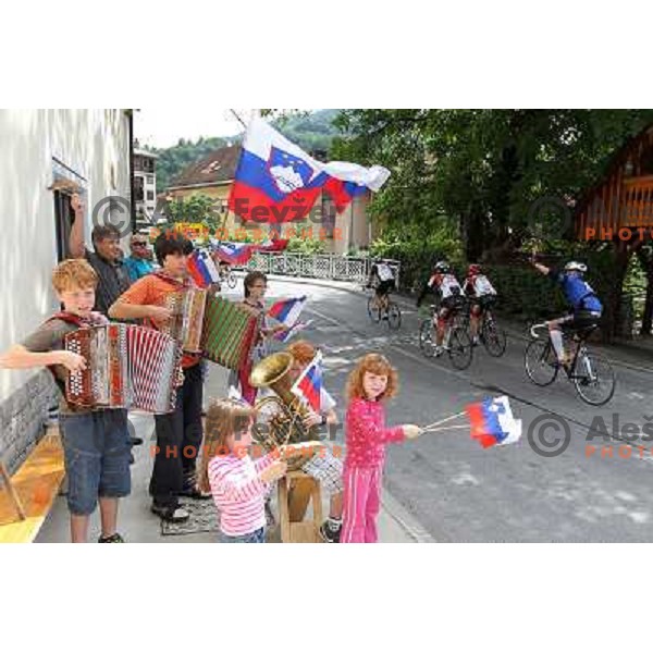Cycling marathon Franja - UCI World Cycling Tour in Ljubljana, Slovenia on June 10, 012 