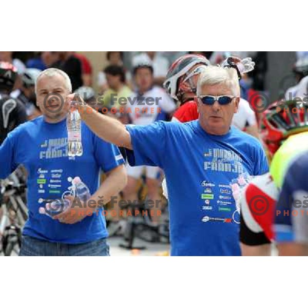 Cycling marathon Franja - UCI World Cycling Tour in Ljubljana, Slovenia on June 10, 012 
