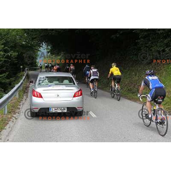 Cycling marathon Franja - UCI World Cycling Tour in Ljubljana, Slovenia on June 10, 012 